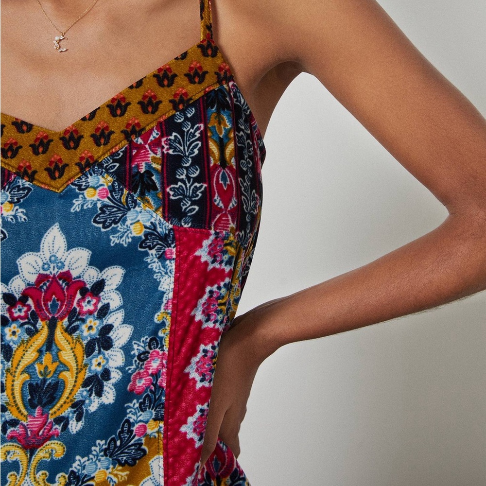 Anthropologie Zadie Velvet Slip Dress - Picture 4 of 9